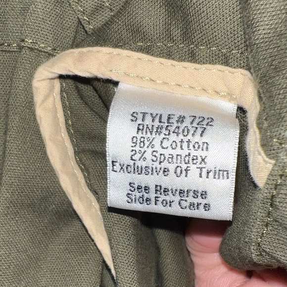 Cabi Anorak Zip Jacket Army Green Olive Women’s Classic Fall Light Coat - Picture 9 of 10